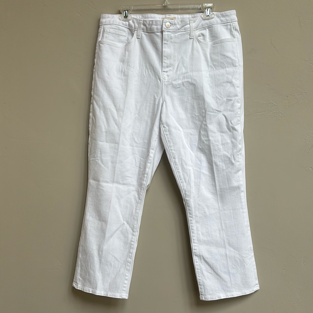 L’AGENCE High Rise Cropped Straight Jeans - Picture 2 of 12